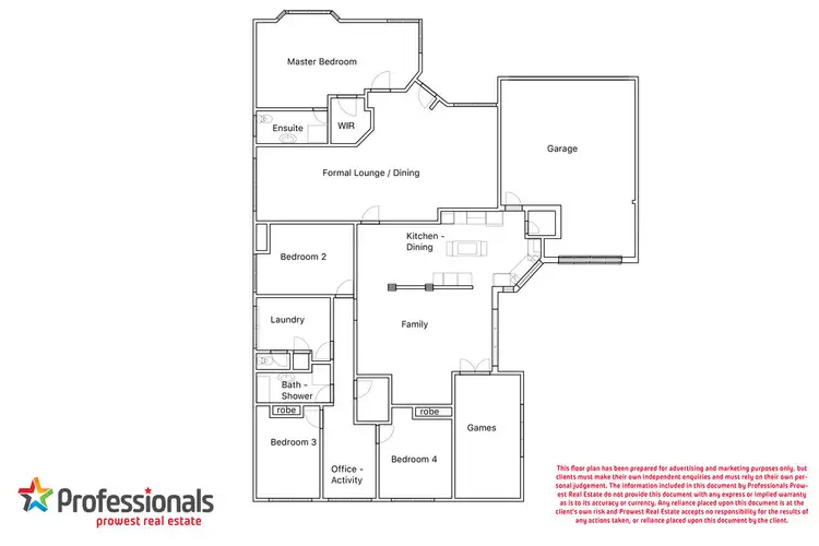 Floorplan of Homely house listing, 16 Sovereign Ave, Willetton WA 6155