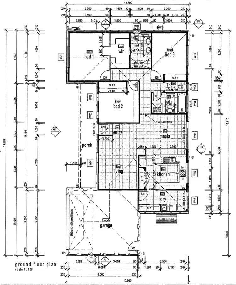 Floorplan of Homely house listing, LOT 21 Anwyl Close, Mildura VIC 3500
