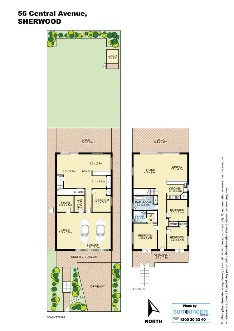 Floorplan of Homely house listing, 56 Central Ave, Sherwood QLD 4075