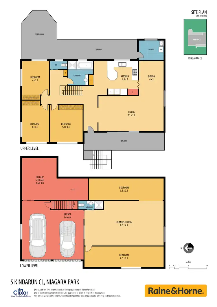 Floorplan of Homely house listing, 5 Kindarun Close, Niagara Park NSW 2250
