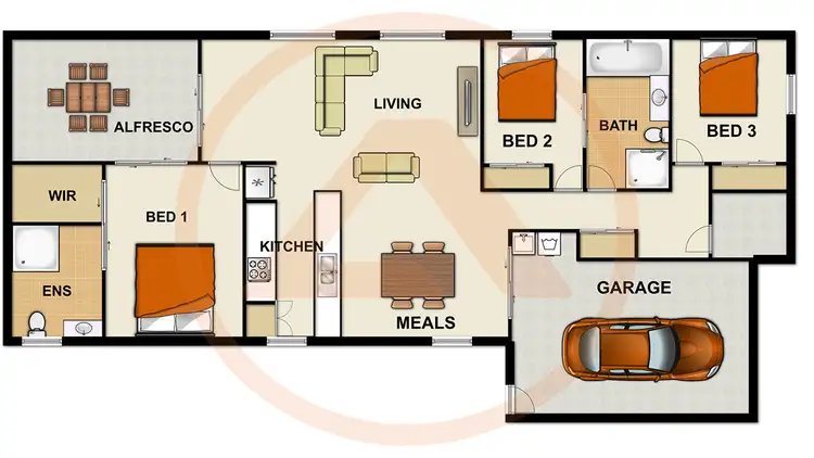 Floorplan of Homely house listing, 221 Cedar Road, Redbank Plains QLD 4301