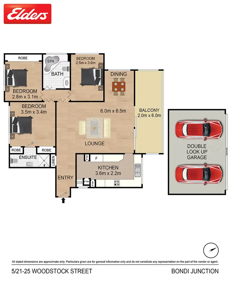 Floorplan of Homely apartment listing, 5/21-25 Woodstock Street, Bondi Junction NSW 2022