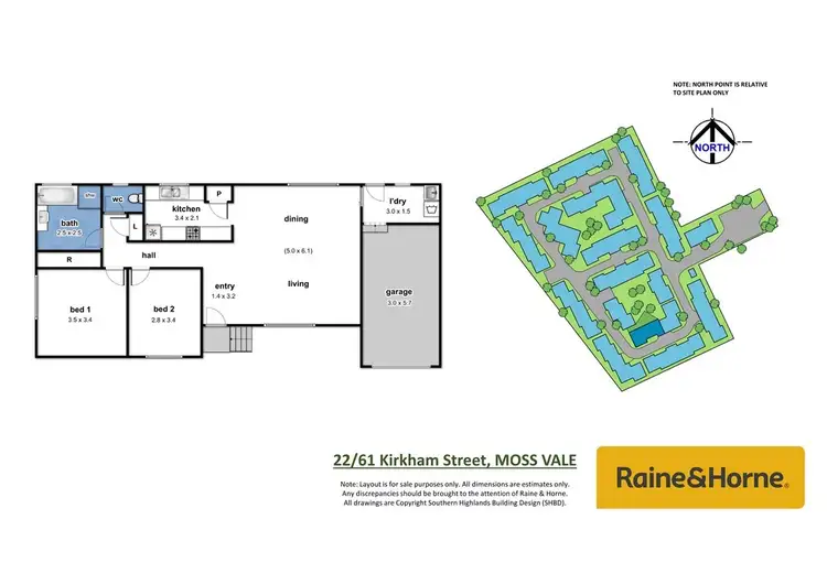 Floorplan of Homely house listing, 22/61 Kirkham Street, Moss Vale NSW 2577