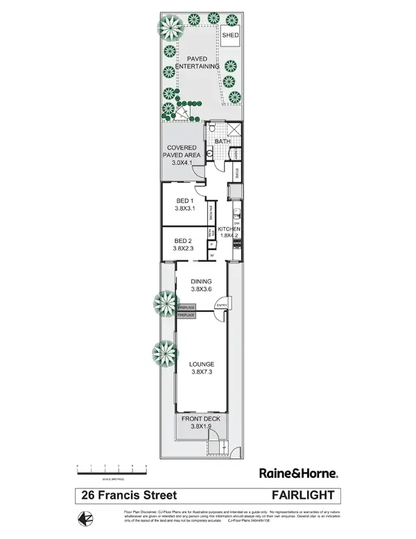 Floorplan of Homely house listing, 26 Francis Street, Fairlight NSW 2094