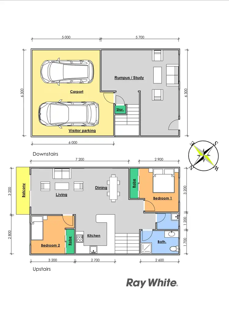 Floorplan of Homely unit listing, 2/109 Albert Street, Taree NSW 2430