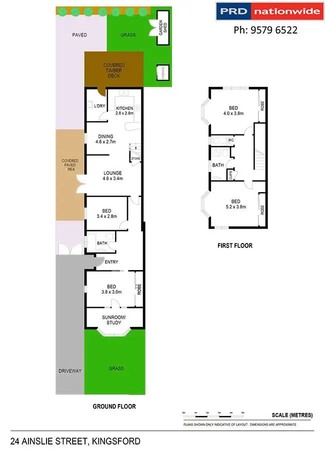 Floorplan of Homely house listing, 24 Ainslie Street, Kingsford NSW 2032