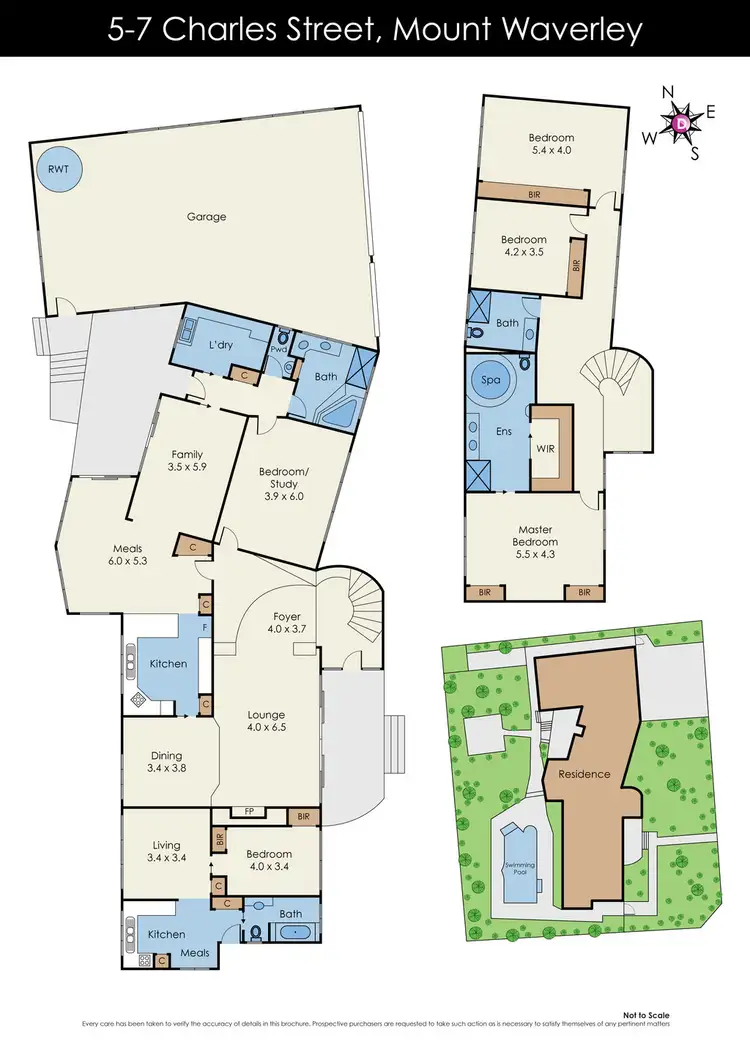 Floorplan of Homely house listing, 5-7 Charles Street, Mount Waverley VIC 3149