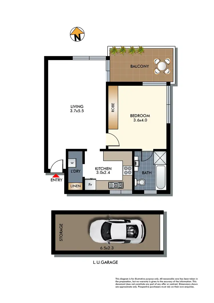 Floorplan of Homely apartment listing, 29/38-40 Diamond Bay Road, Vaucluse NSW 2030