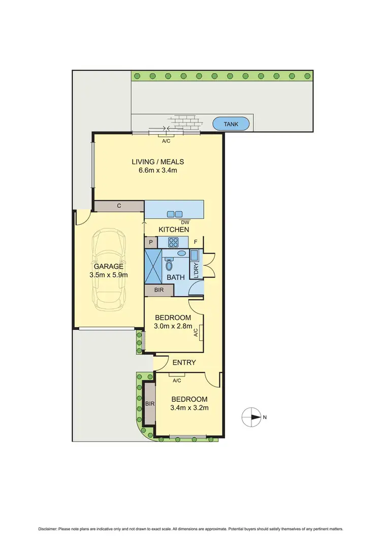 Floorplan of Homely unit listing, 4/19 Basil Street, Newport VIC 3015