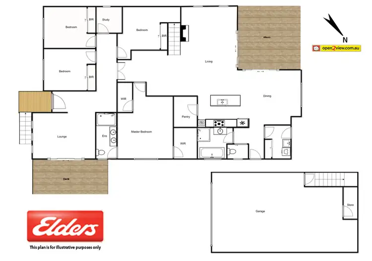 Floorplan of Homely house listing, 43 Bunderra Circuit, Lilli Pilli NSW 2536