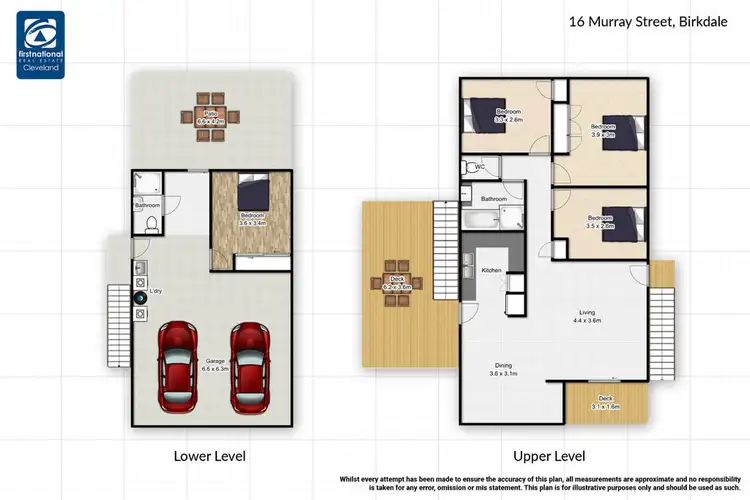 Floorplan of Homely house listing, 16 Murray Street, Birkdale QLD 4159