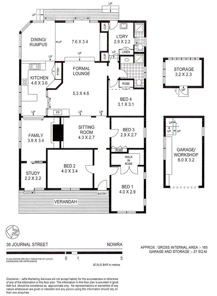 Floorplan of Homely house listing, 38 Journal Street, Nowra NSW 2541