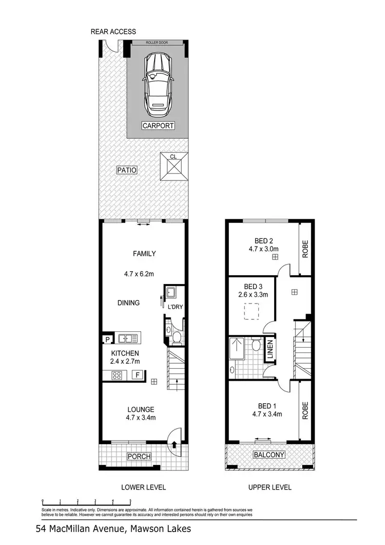 Floorplan of Homely house listing, 54 Macmillan Ave, Mawson Lakes SA 5095