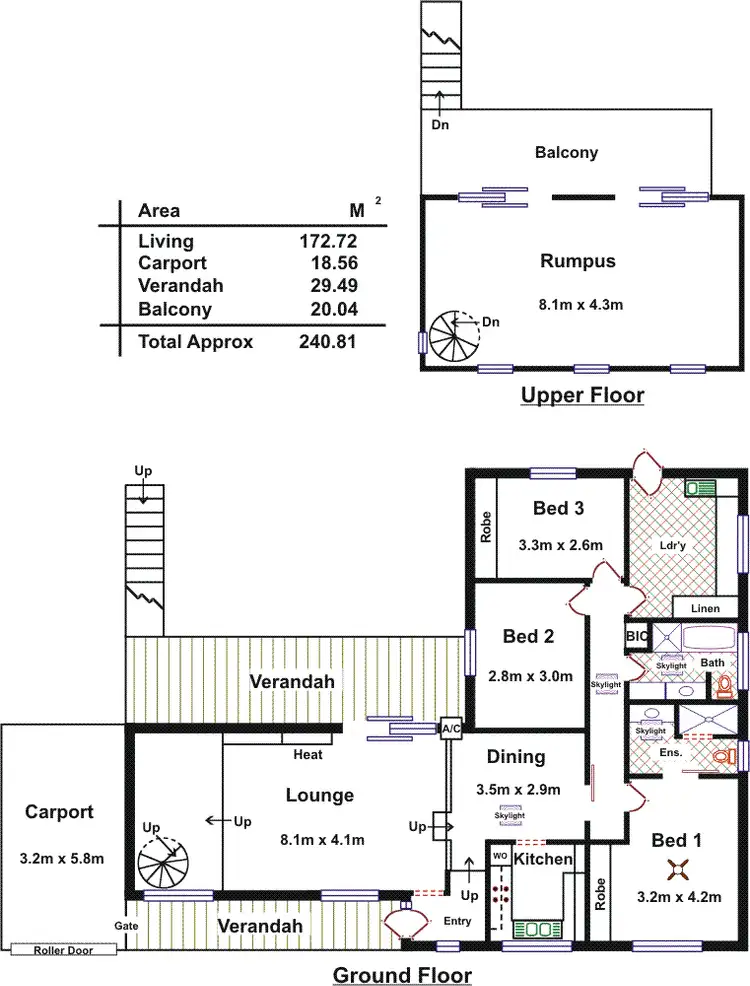 Floorplan of Homely house listing, 43 Hawker Crescent, Elizabeth East SA 5112