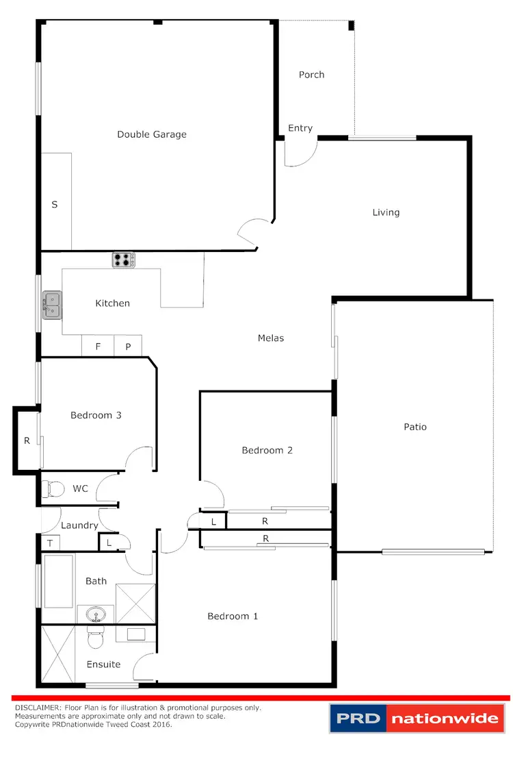 Floorplan of Homely house listing, 19 Monarch Drive, Kingscliff NSW 2487