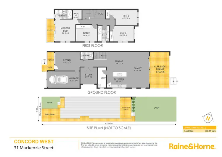 Floorplan of Homely house listing, 31 Mackenzie Street, Concord West NSW 2138