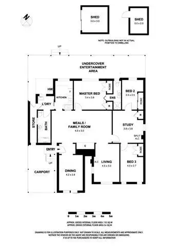 Floorplan of Homely house listing, 1 Oxley Street, Sunbury VIC 3429