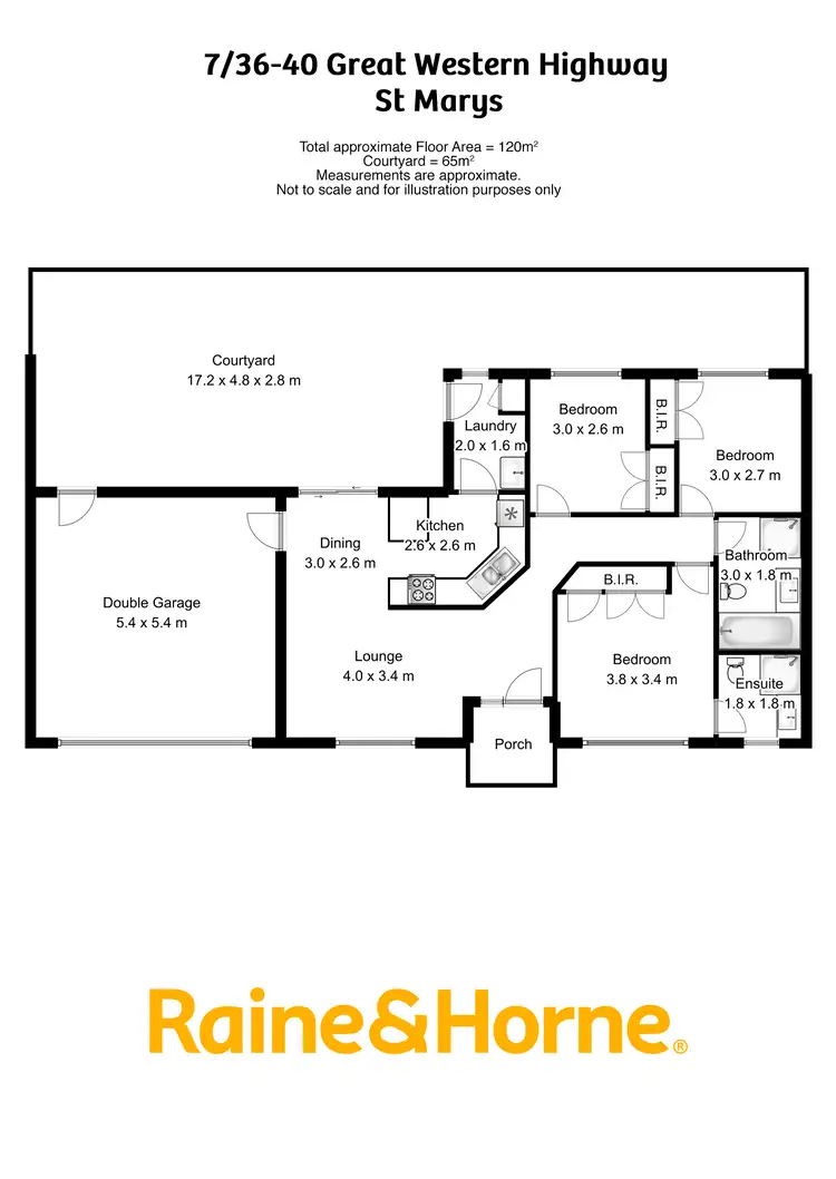 Floorplan of Homely villa listing, 7/36-40 Great Western Highway, Colyton NSW 2760