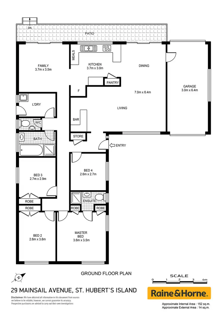 Floorplan of Homely house listing, 29 Mainsail Avenue, St Huberts Island NSW 2257