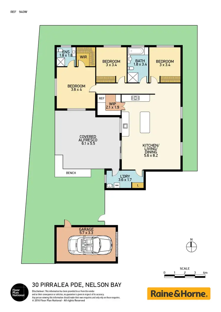 Floorplan of Homely house listing, 30 Pirralea Parade, Nelson Bay NSW 2315
