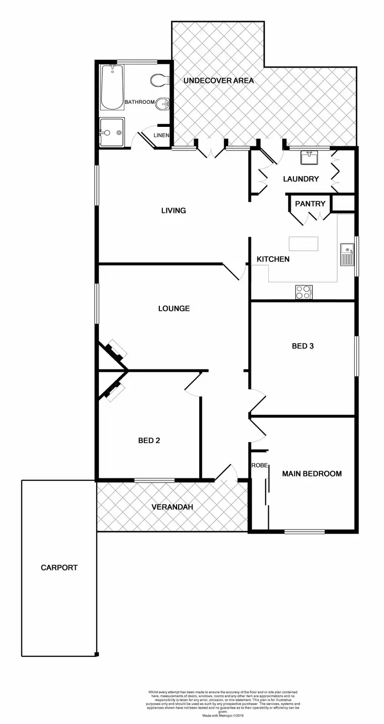 Floorplan of Homely house listing, 11 Allan Street, Lorn NSW 2320