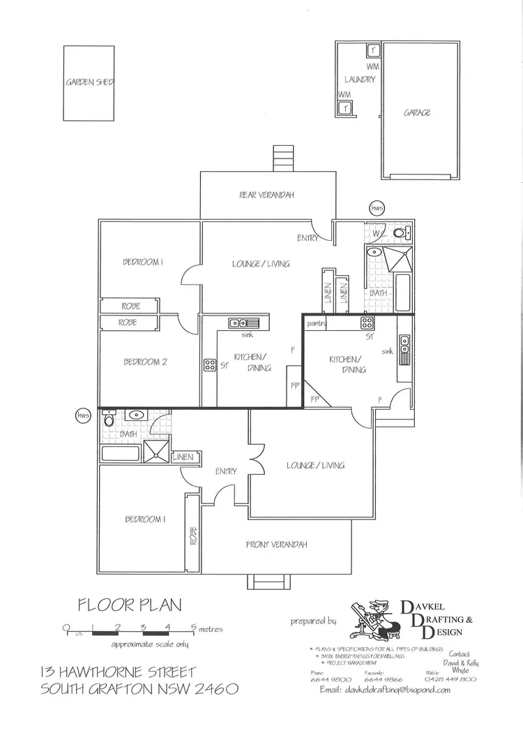 Floorplan of Homely house listing, 13 Hawthorne Street, South Grafton NSW 2460