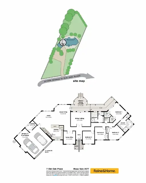 Floorplan of Homely house listing, 7 Old Oak Place, Moss Vale NSW 2577