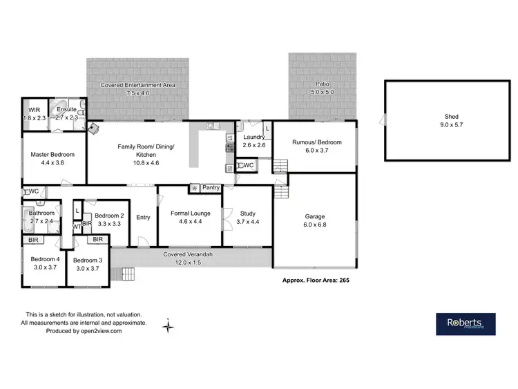 Floorplan of Homely house listing, 225 Sandfly Road, Margate TAS 7054