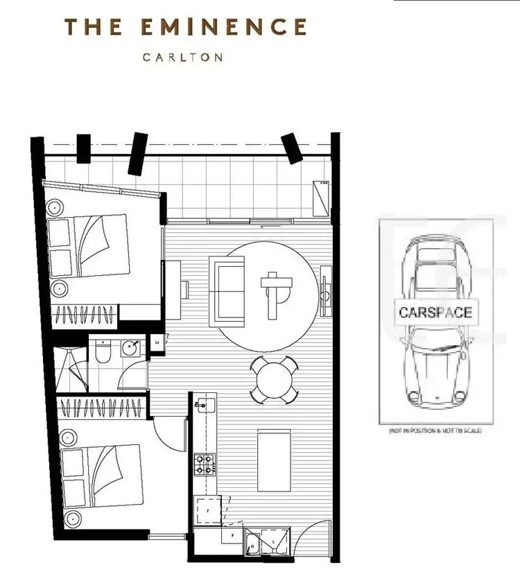 Floorplan of Homely apartment listing, 910/139 Queensberry Street, Carlton VIC 3053