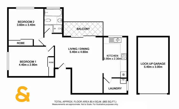 Floorplan of Homely unit listing, 4/1-3 Charles Street, Liverpool NSW 2170
