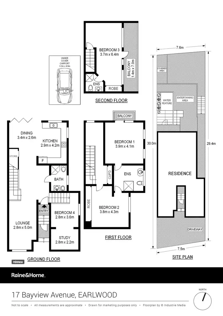 Floorplan of Homely house listing, 17 Bayview Avenue, Earlwood NSW 2206