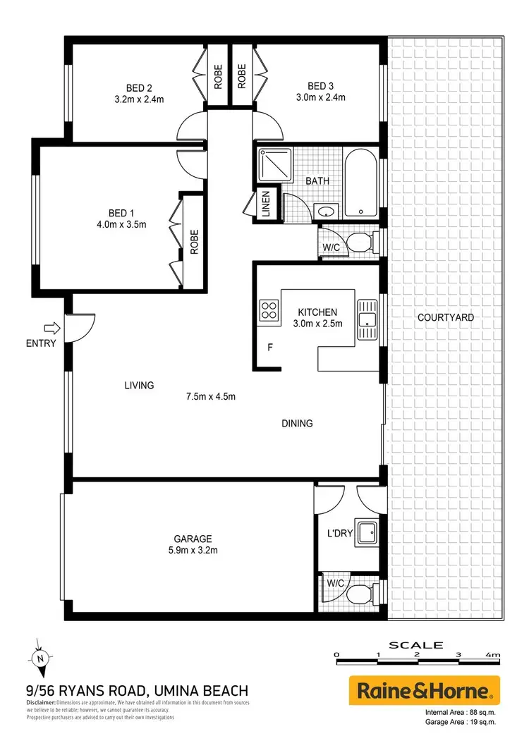 Floorplan of Homely villa listing, 9/56 Ryans Road, Umina Beach NSW 2257