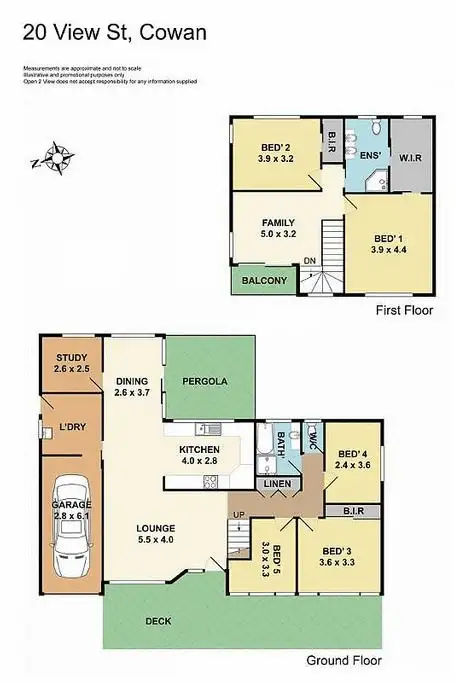 Floorplan of Homely house listing, 20 View Street, Cowan NSW 2081
