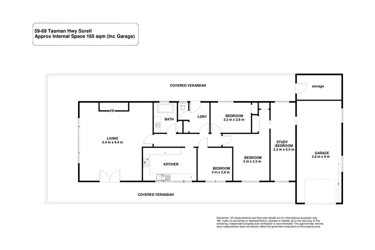 Floorplan of Homely house listing, 59-61 Tasman Highway, Sorell TAS 7172