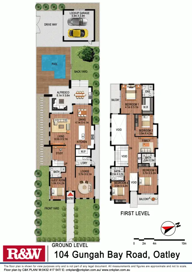 Floorplan of Homely house listing, 104 Gungah Bay Road, Oatley NSW 2223