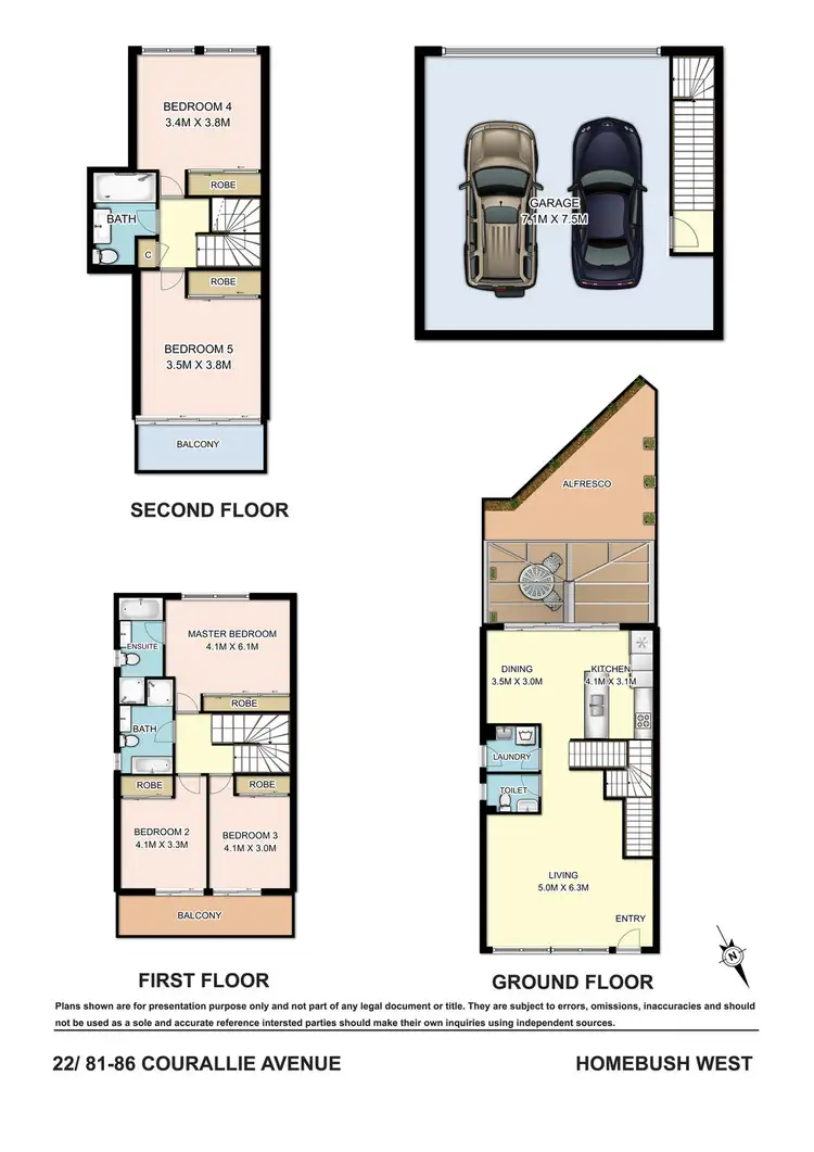 Floorplan of Homely apartment listing, 22/81-86 Courallie Avenue, Homebush West NSW 2140