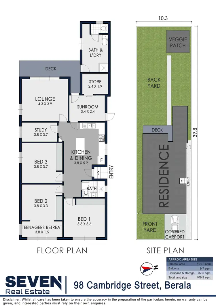Floorplan of Homely house listing, 98 Cambridge St, Berala NSW 2141