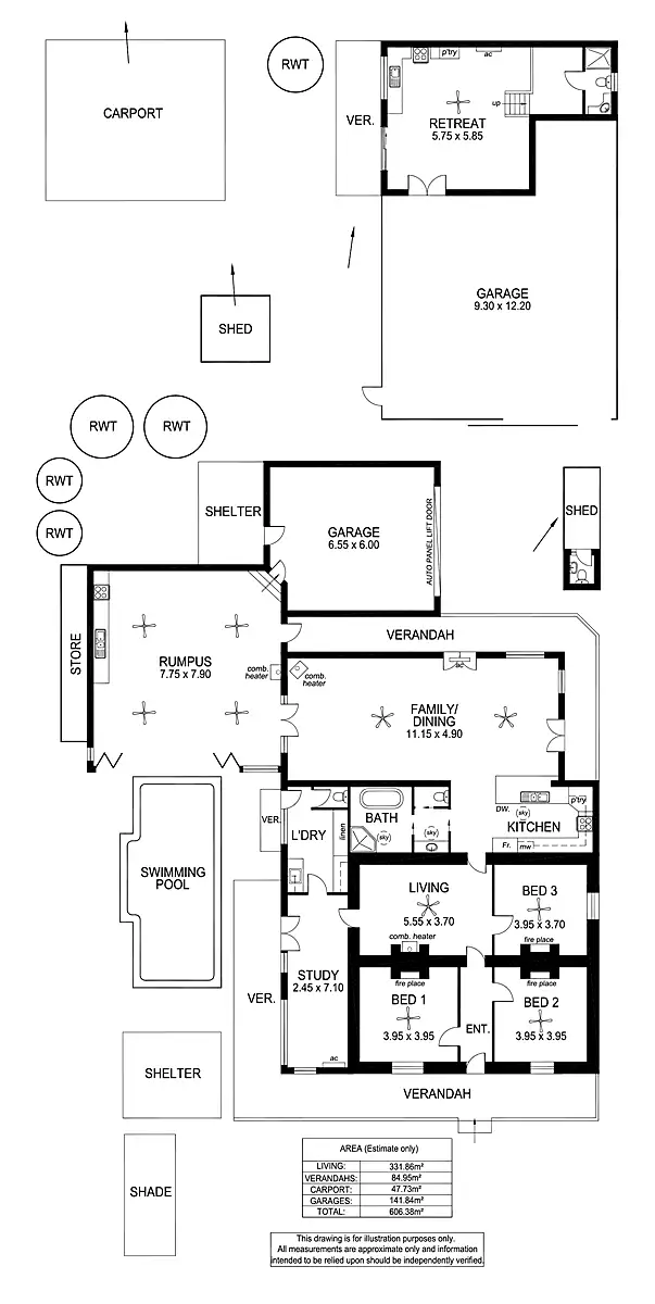 Floorplan of Homely house listing, 33 Adelaide Road, Strathalbyn SA 5255