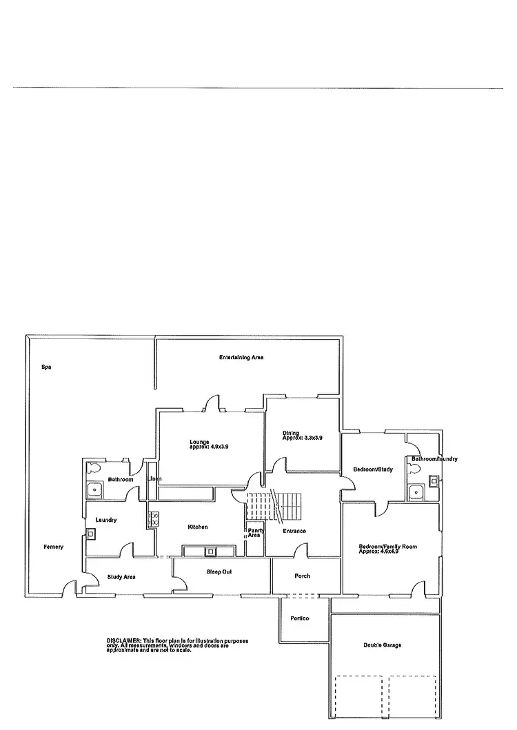 Floorplan of Homely house listing, 40 Laffer Street, Barmera SA 5345