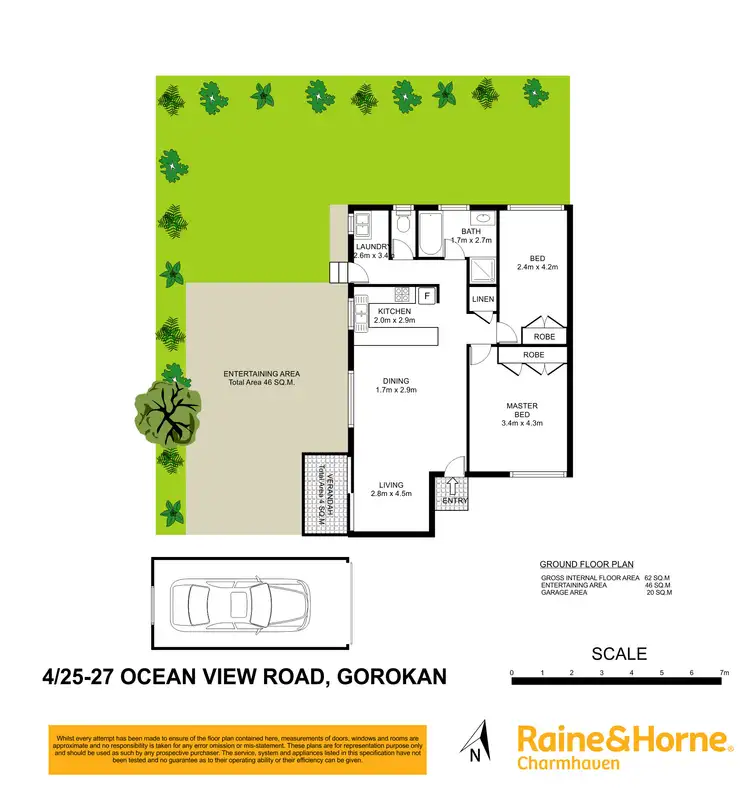 Floorplan of Homely house listing, 4/25-27 Ocean View Road, Gorokan NSW 2263