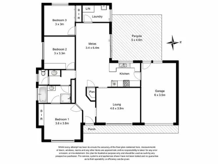 Floorplan of Homely house listing, 10 St Martins Drive, Mount Gambier SA 5290