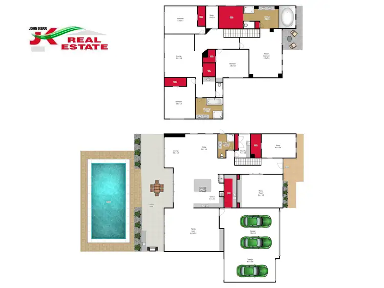 Floorplan of Homely house listing, 7 Davey Drive, Trafalgar VIC 3824