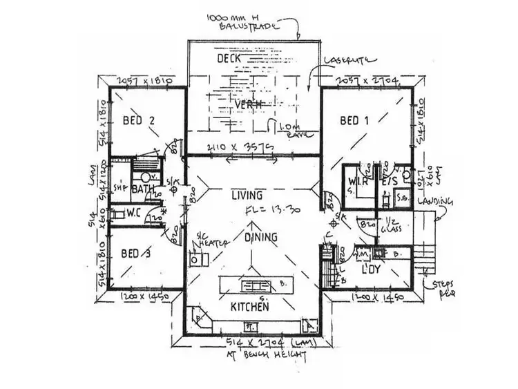 Floorplan of Homely house listing, 61 Landscape Drive, Venus Bay VIC 3956