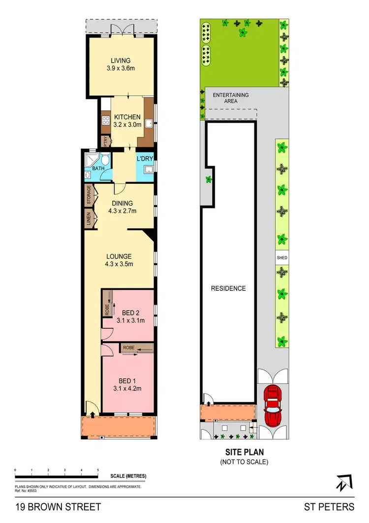 Floorplan of Homely house listing, 19 Brown Street, St Peters NSW 2044