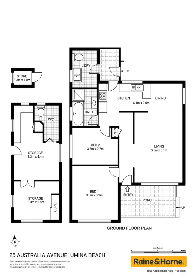 Floorplan of Homely house listing, 25 Australia Avenue, Umina Beach NSW 2257