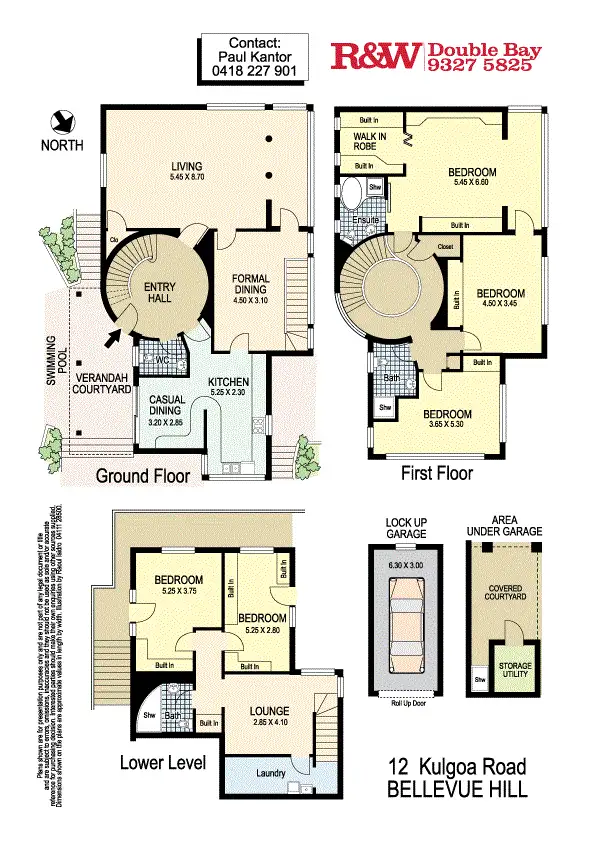Floorplan of Homely house listing, 12 Kulgoa Road, Bellevue Hill NSW 2023