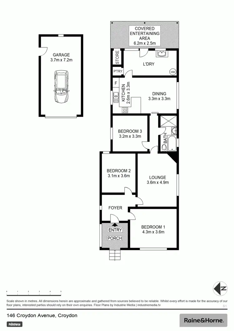Floorplan of Homely house listing, 146 Croydon Avenue, Croydon Park NSW 2133