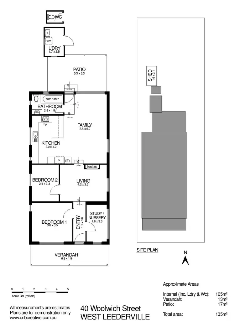 Floorplan of Homely house listing, 40 Woolwich Street, West Leederville WA 6007