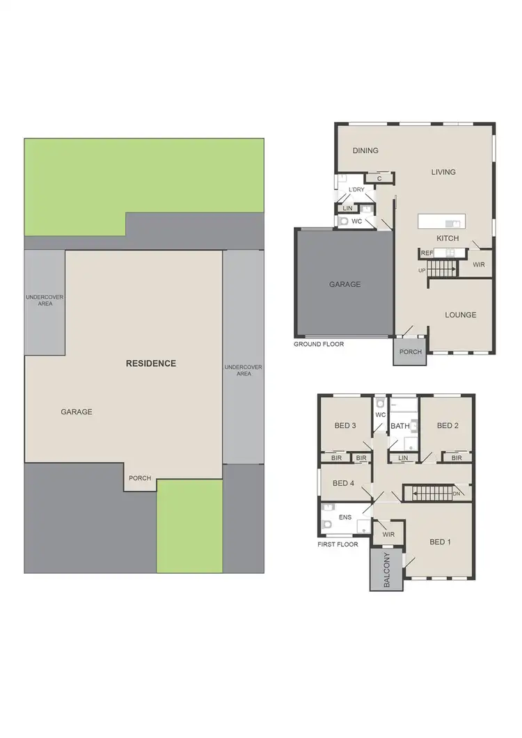 Floorplan of Homely house listing, 6 Huntingfield Drive, South Morang VIC 3752
