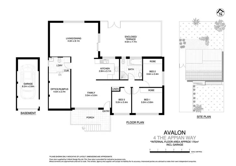 Floorplan of Homely house listing, 4 The Appian Way, Avalon Beach NSW 2107